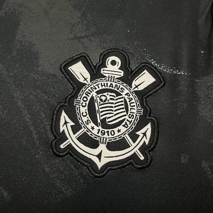 Camisa Nike Corinthians Pré - Jogo 25/26 Masculina - Preto - DA Sports Oficial