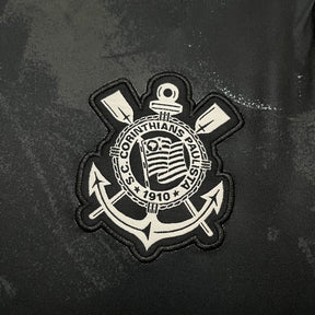 Camisa Nike Corinthians Pré - Jogo 25/26 Masculina - Preto - DA Sports Oficial