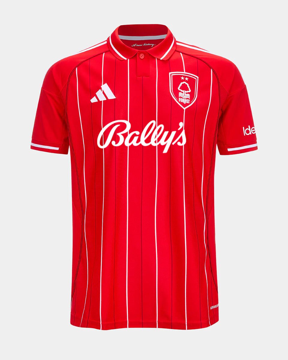 Camisa Nottingham Forest I 2025/26 Vermelho - DA Sports Oficial