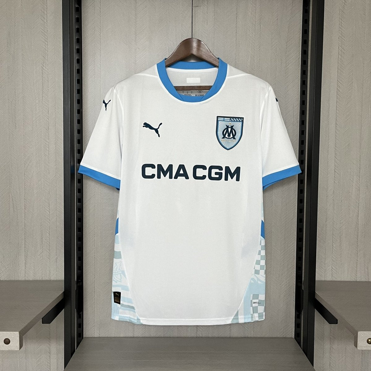Camisa Olympique Marseille Home I 24/25 Masculina Branca - DA Sports Oficial