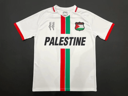 Camisa Palestina 2023/24 (Club Desportivo Palestino) - Torcedor Masculina - Branca - DA Sports Oficial
