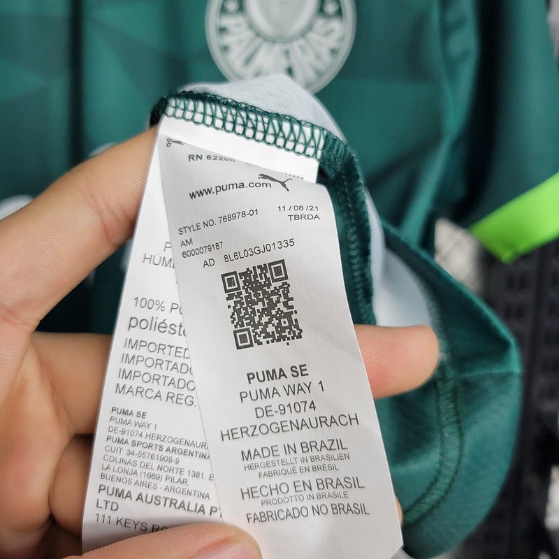 Camisa Palmeiras I 23/24 Puma - Verde - (Feminina) - DA Sports Oficial