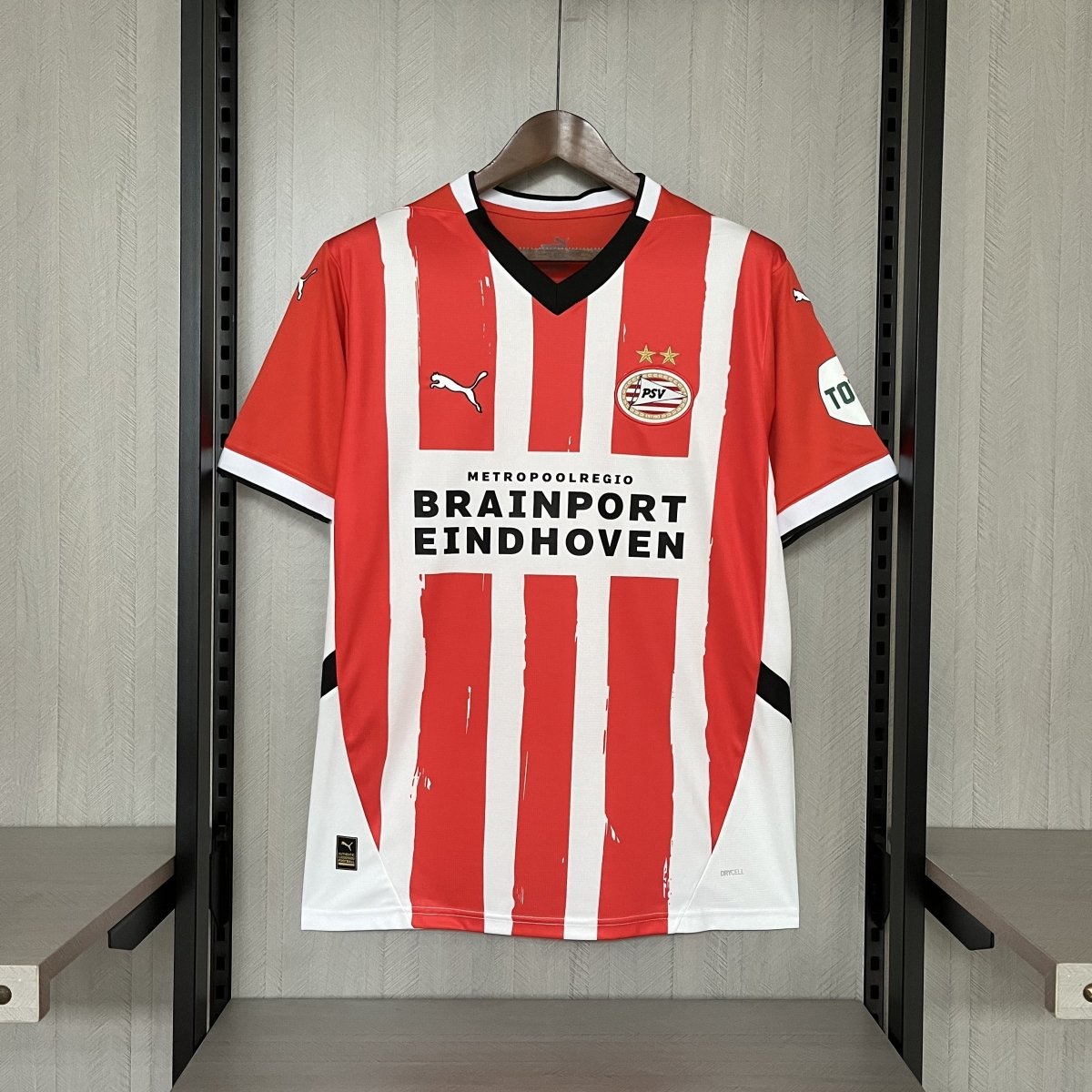 Camisa PSV - 24/25 Vermlha e Branca - DA Sports Oficial