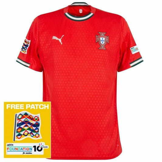 Camisa Puma Portugal I 2025/26 Torcedor Masculina - Patch Nations League - DA Sports Oficial