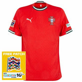 Camisa Puma Portugal I 2025/26 Torcedor Masculina - Patch Nations League - DA Sports Oficial