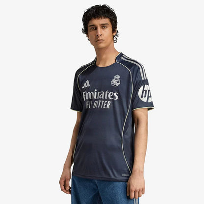 Camisa Real Madrid Away 2025/26 Preta - DA Sports Oficial