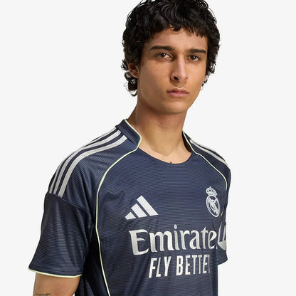 Camisa Real Madrid Away 2025/26 Preta - DA Sports Oficial