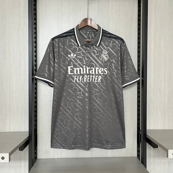 Camisa Real Madrid Third 24/25 s/n° Torcedor Adidas - Preto – DA