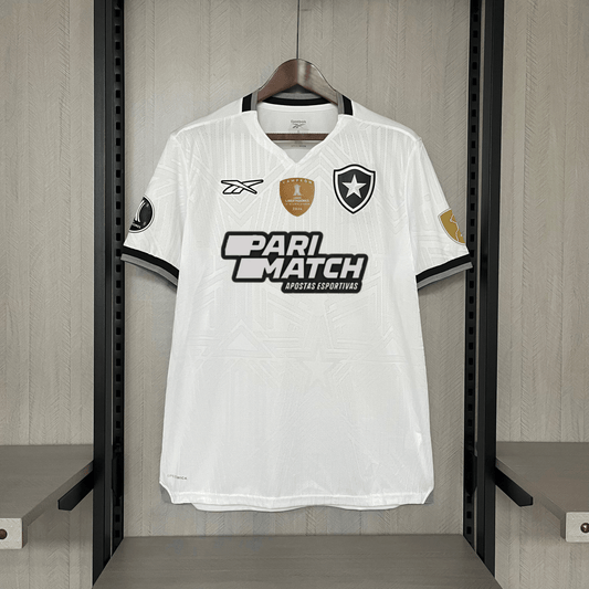 Camisa Reebok Botafogo 24/25 Casa - Branca (Com todos patrocinadores) - DA Sports Oficial