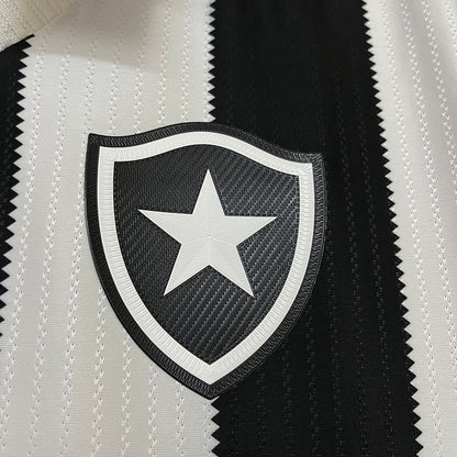 Camisa Reebok Botafogo 24/25 Casa - Preta e Branca - DA Sports Oficial