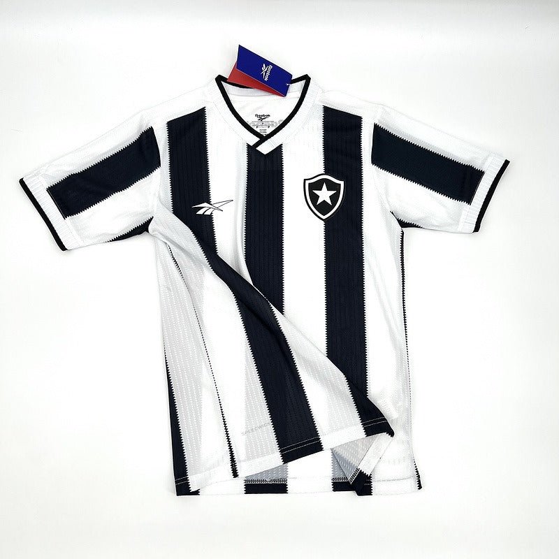 Camisa Reebok Botafogo 24/25 Casa - Preta e Branca - (Feminina) - DA Sports Oficial