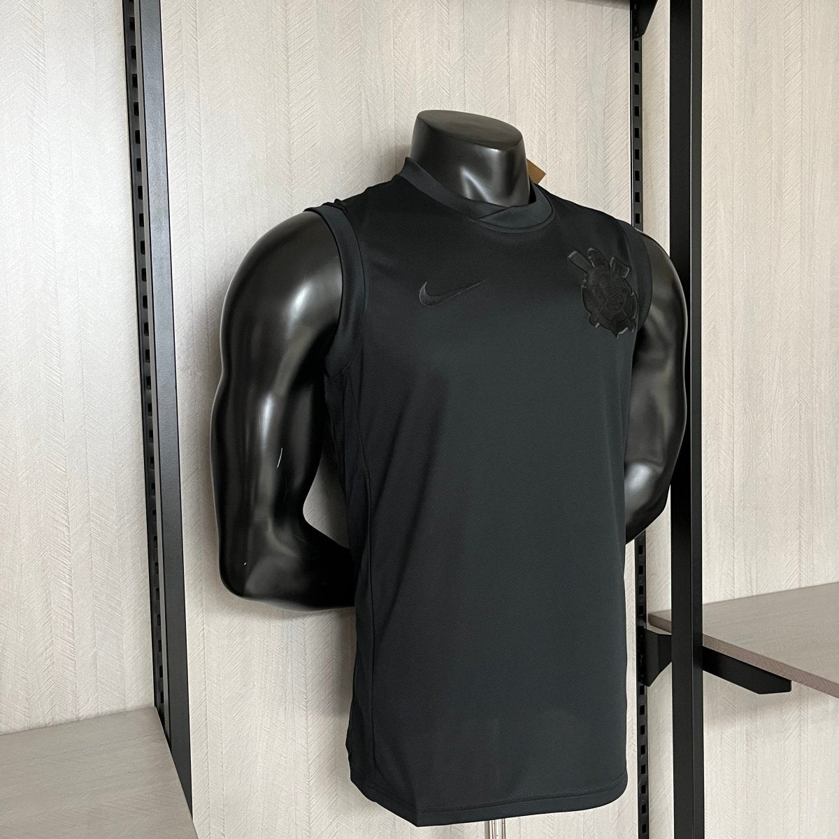 Camisa Regata Nike Corinthians All BLACK 24/25 - Masculino - DA Sports Oficial