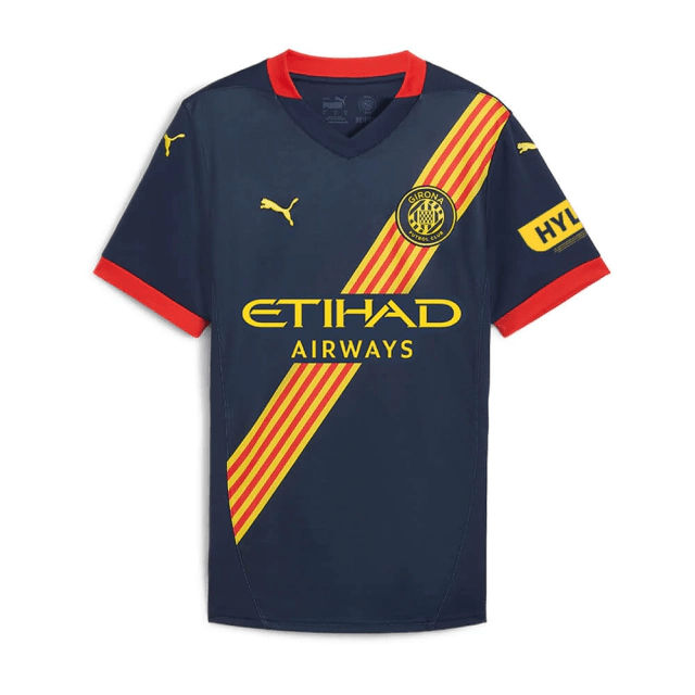 Camisa Girona II 24/25 - Masculino Torcedor - Azul
