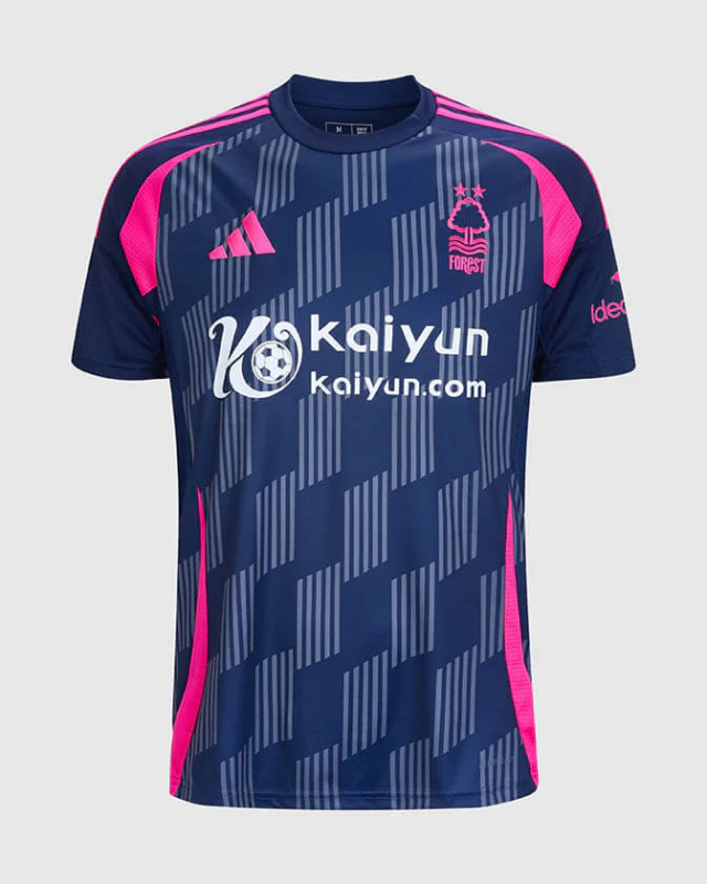 Camisa Nottingham Forest I 24/25  Azul e Vermelho