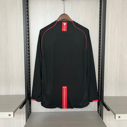 Camisa Retrô Away II do Manchester United 2007 Preta - Manga Longa - DA Sports Oficial