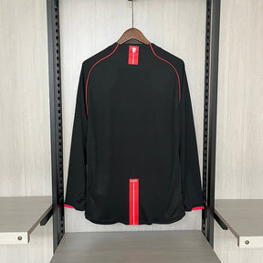 Camisa Retrô Away II do Manchester United 2007 Preta - Manga Longa - DA Sports Oficial