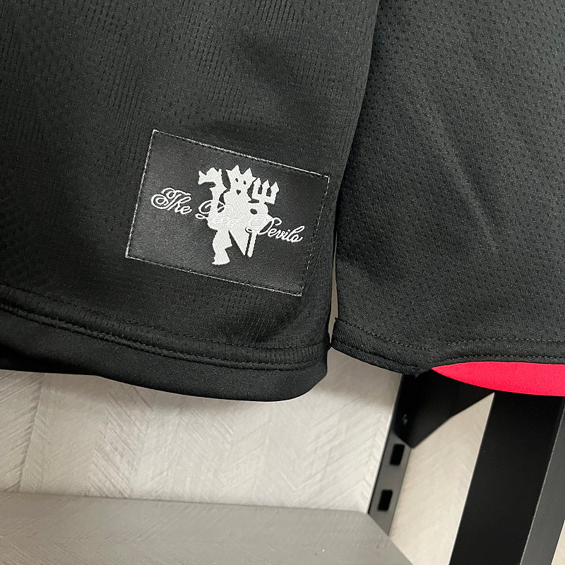 Camisa Retrô Away II do Manchester United 2007 Preta - Manga Longa - DA Sports Oficial