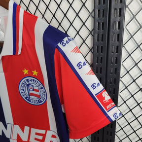 Camisa retrô Bahia 1996 - Vermelha e azul - DA Sports Oficial