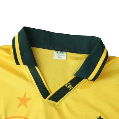 [PRONTA ENTREGA] Camisa Retrô Brasil Romário Copa Do Mundo 1994 Amarela