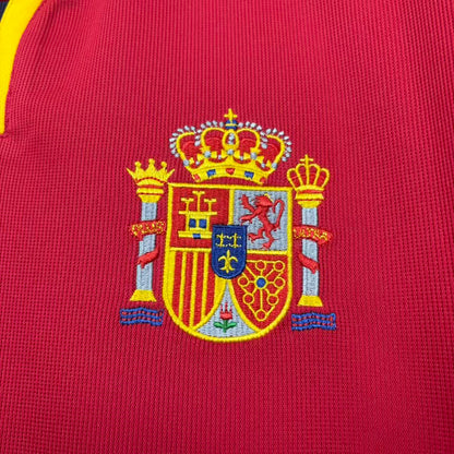 Camisa Retrô da Espanha Home 2000 Torcedor