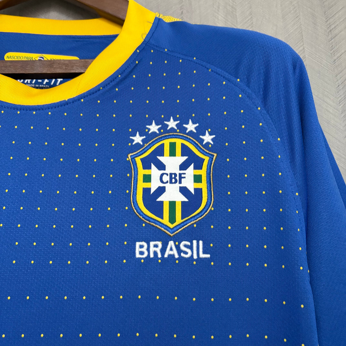 Camisa Retrô da Seleção Brasileira Away 2010 Torcedor