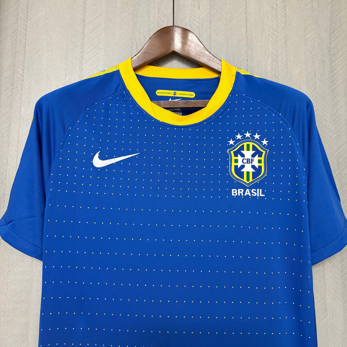 Camisa Retrô da Seleção Brasileira Away 2010 Torcedor