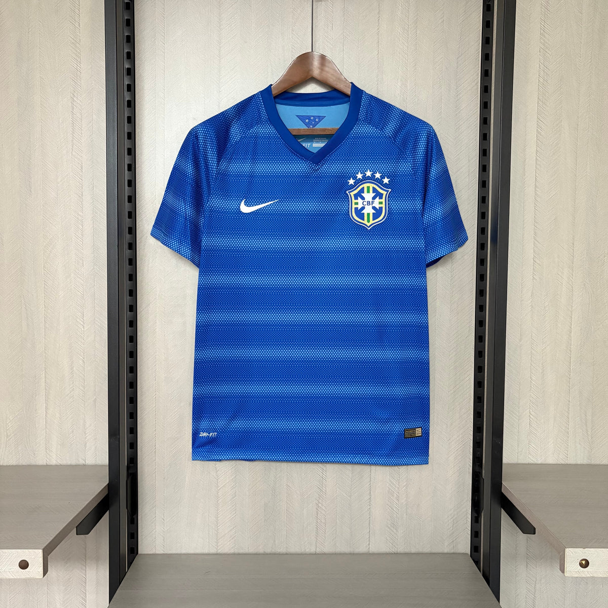 Camisa Retrô da Seleção Brasileira Away 2014 Torcedor