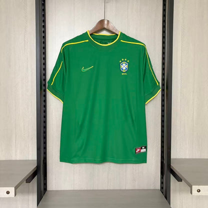 Camisa Retrô da Seleção Brasileira Goleiro 1998 Torcedor