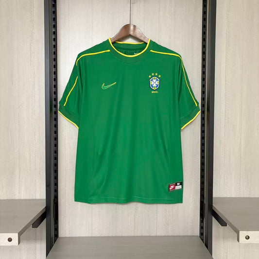 Camisa Retrô da Seleção Brasileira Goleiro 1998 Torcedor