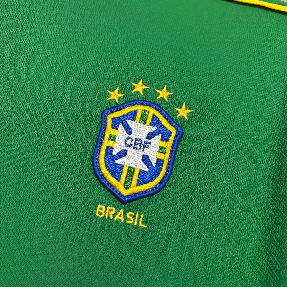 Camisa Retrô da Seleção Brasileira Goleiro 1998 Torcedor