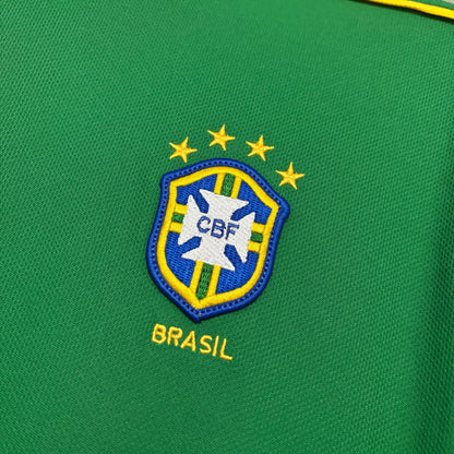 Camisa Retrô da Seleção Brasileira Goleiro 1998 Torcedor