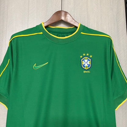 Camisa Retrô da Seleção Brasileira Goleiro 1998 Torcedor
