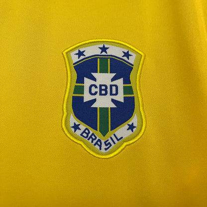 Camisa Retrô da Seleção Brasileira Home 1977 Torcedor