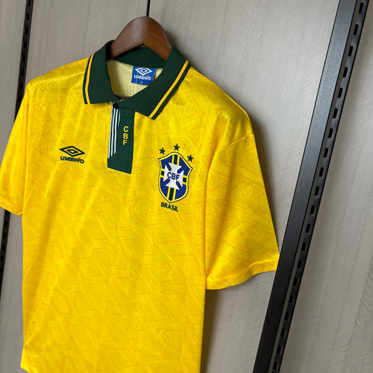 Camisa Retrô da Seleção Brasileira Home 1991/93 Torcedor