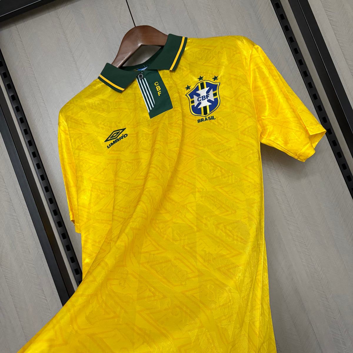 Camisa Retrô da Seleção Brasileira Home 1991/93 Torcedor
