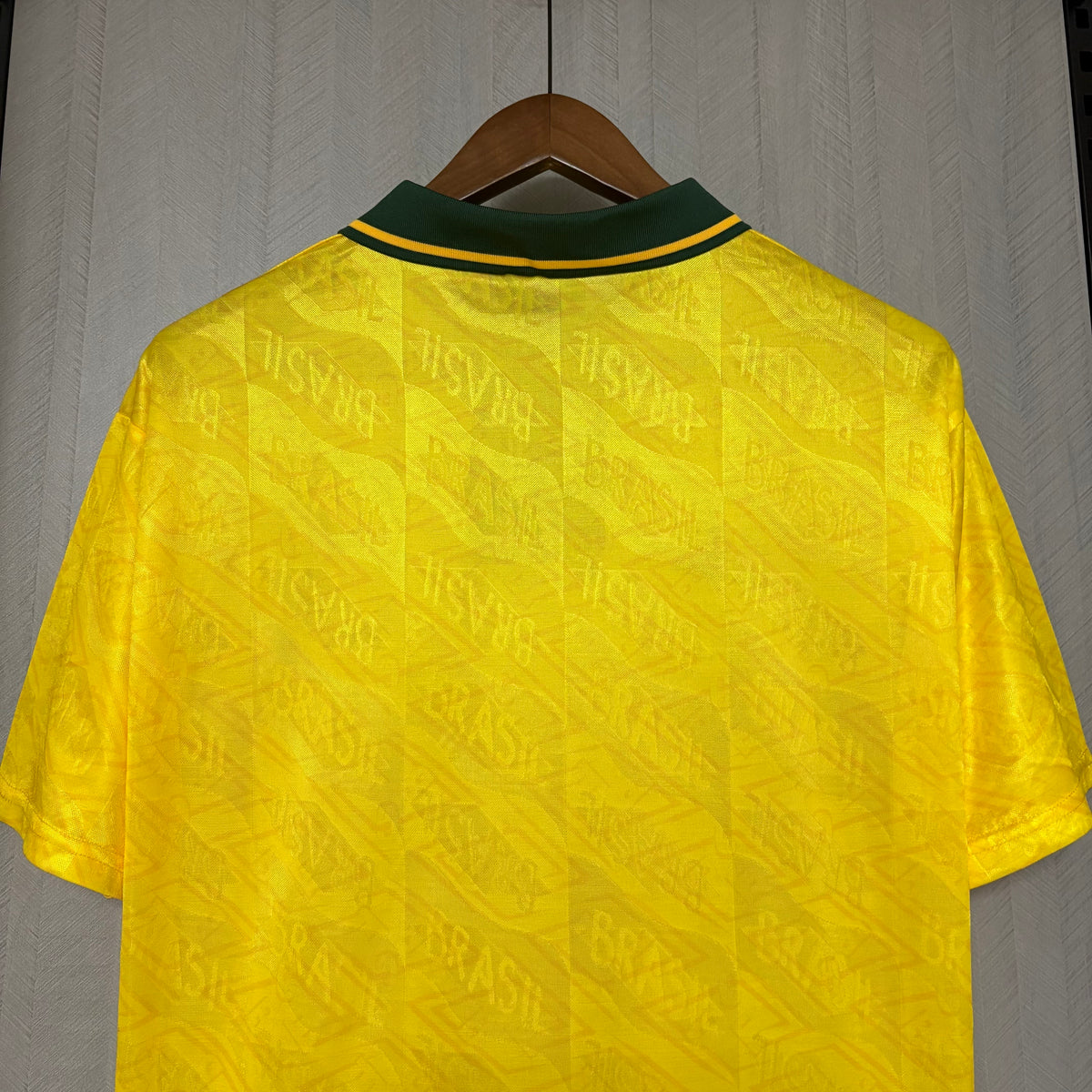 Camisa Retrô da Seleção Brasileira Home 1991/93 Torcedor