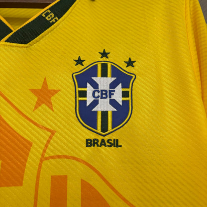 Camisa Retrô da Seleção Brasileira Home 1994 Torcedor