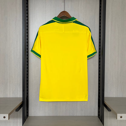 Camisa Retrô da Seleção Brasileira Home 1997 Torcedor