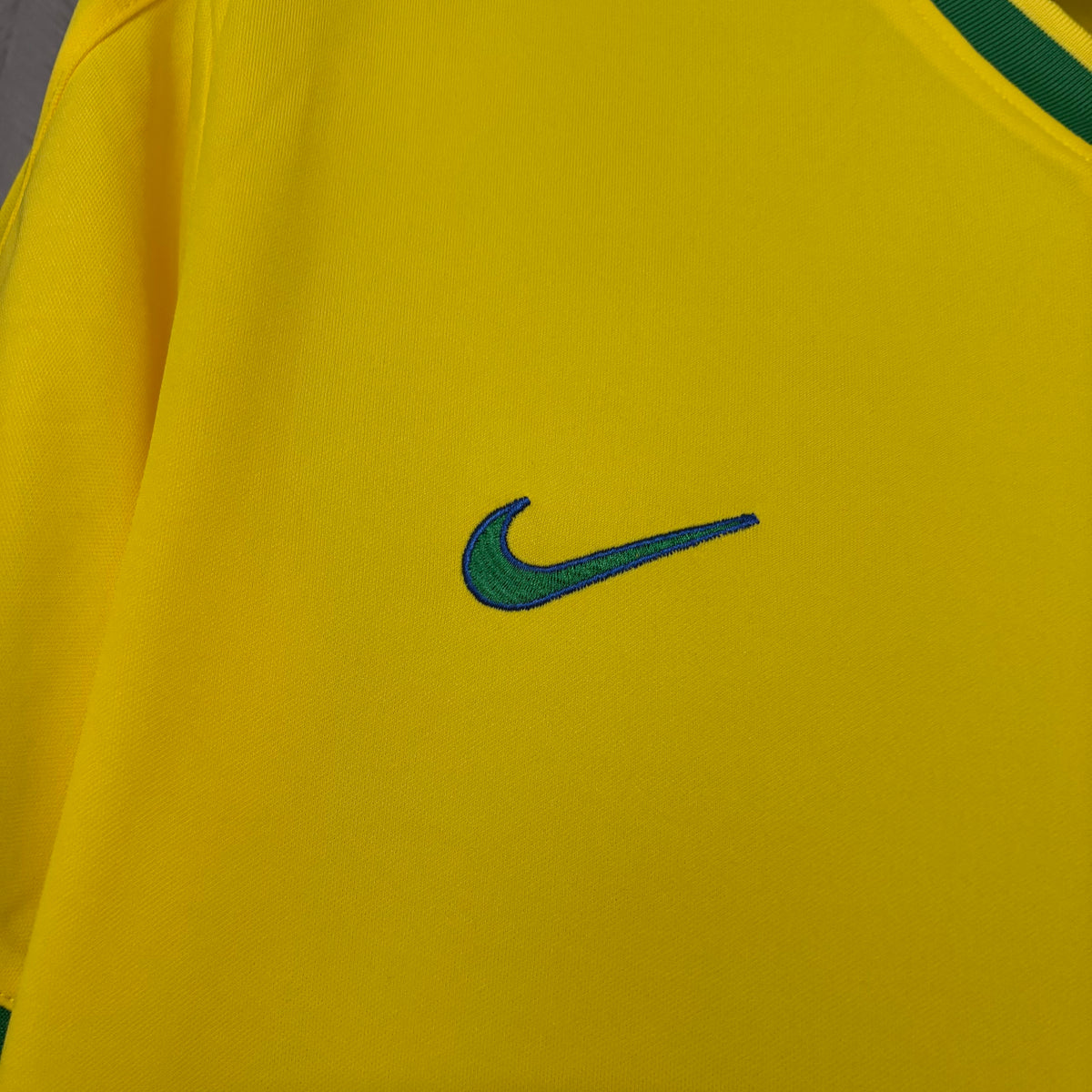 Camisa Retrô da Seleção Brasileira Home 1997 Torcedor