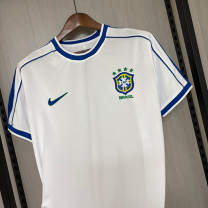 Camisa Retrô da Seleção Brasileira Home 1998 Torcedor