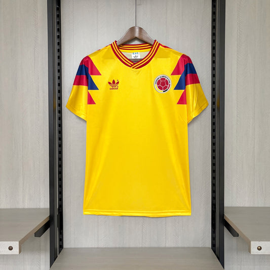 Camisa Retrô da Seleção da Colômbia Home 1990 Torcedor