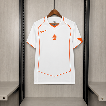 Camisa Retrô da Seleção da Holanda Away 2004 Torcedor