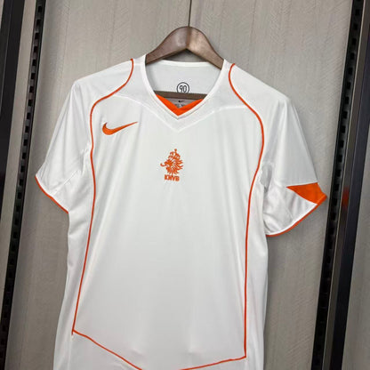 Camisa Retrô da Seleção da Holanda Away 2004 Torcedor