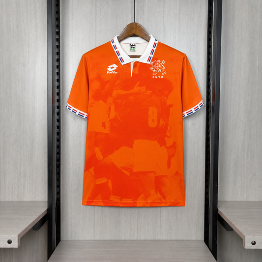 Camisa Retrô da Seleção da Holanda Home 1996 Torcedor