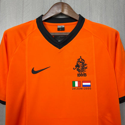 Camisa Retrô da Seleção da Holanda Home 2000 Torcedor