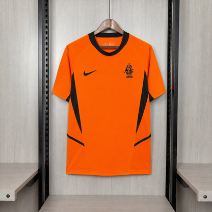 Camisa Retrô da Seleção da Holanda Home 2002 Torcedor