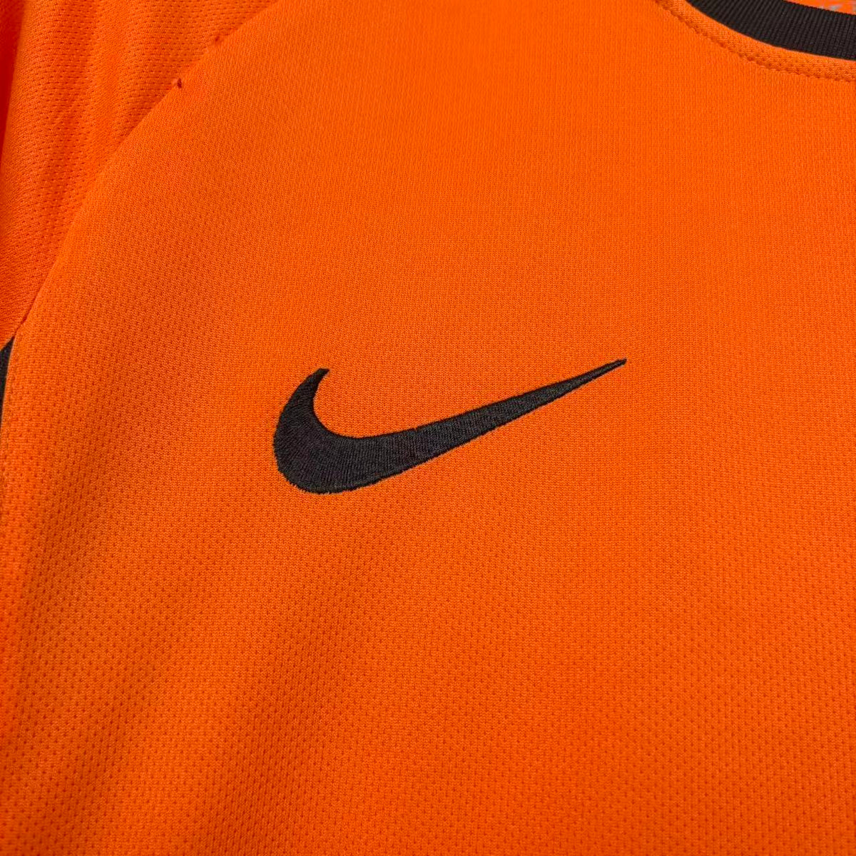 Camisa Retrô da Seleção da Holanda Home 2002 Torcedor