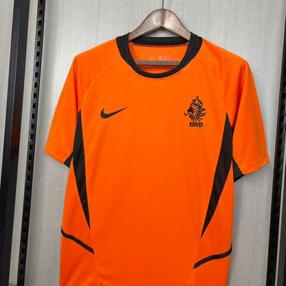 Camisa Retrô da Seleção da Holanda Home 2002 Torcedor