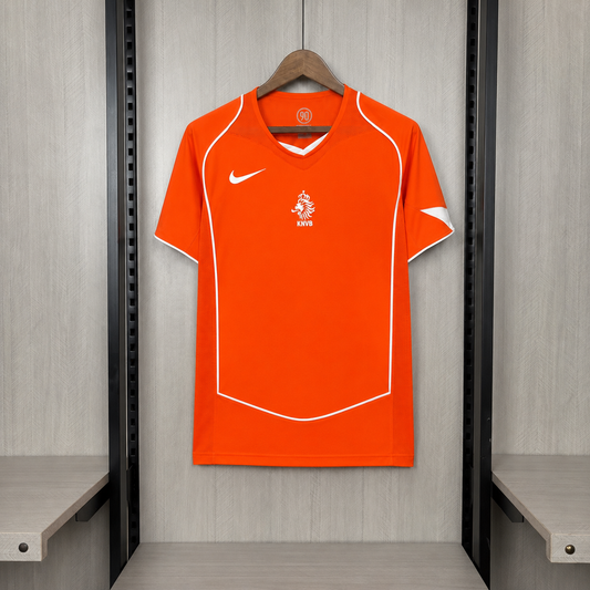 Camisa Retrô da Seleção da Holanda Home 2004 Torcedor