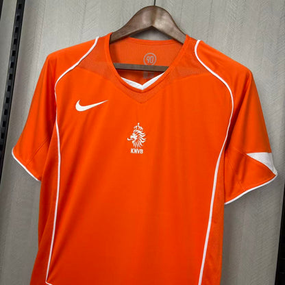 Camisa Retrô da Seleção da Holanda Home 2004 Torcedor